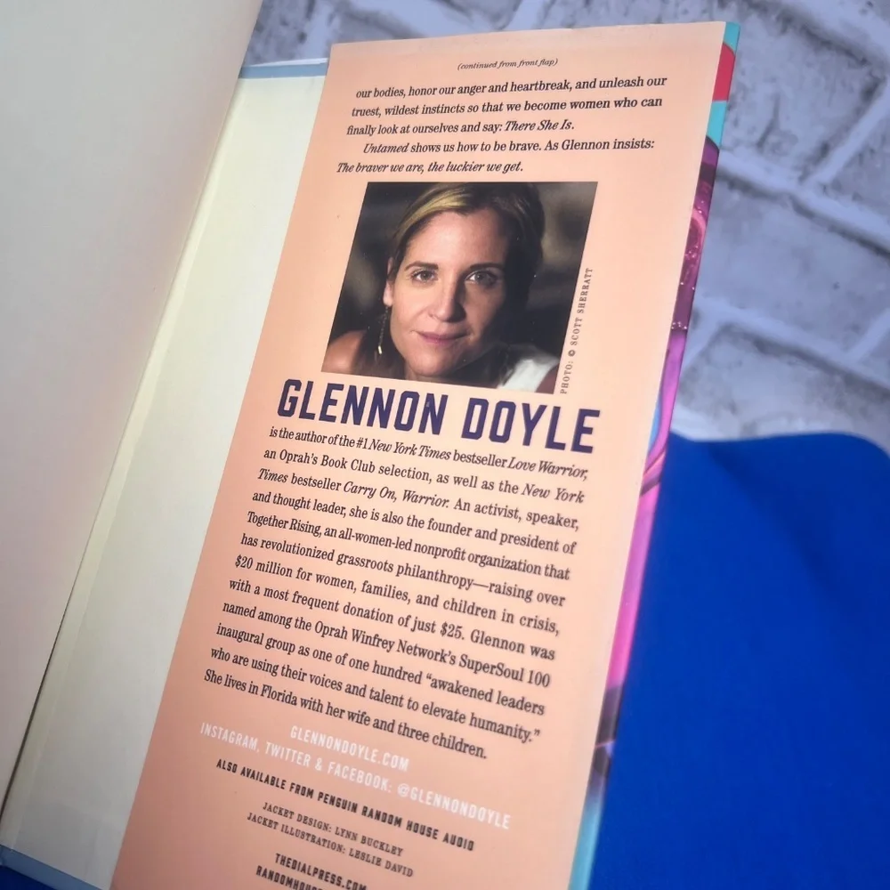 📚|•GLENNON DOYLE•| 'Untamed' & 'Love Warrior' 2 Books